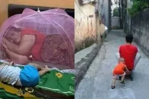 10 Kelakuan usil orangtua saat asuh anak ini bikin tepuk jidat