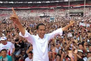 Jokowi unggul hitung cepat, ini reaksi 12 seleb pendukungnya