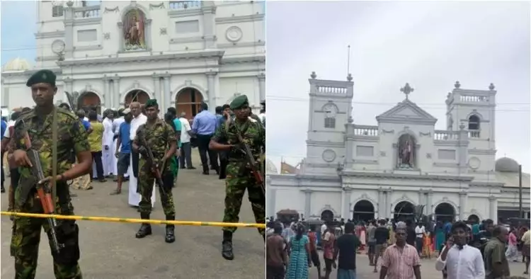 Teror Sri Lanka diduga dilakukan 7 pelaku bom bunuh diri