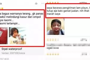 10 Testimoni belanja online pakai gambar ini bikin gagal paham