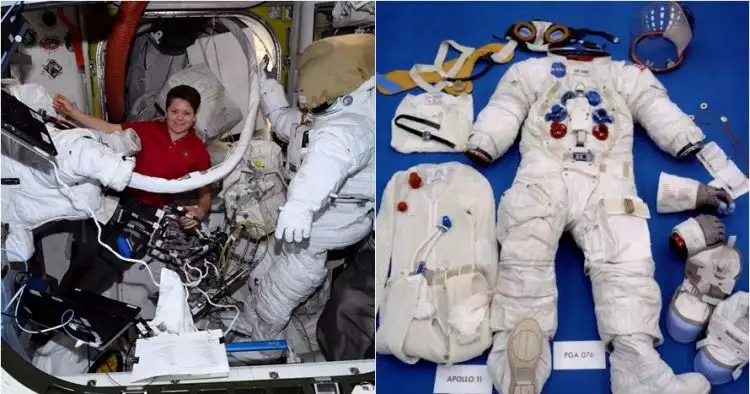 Begini cara astronaut bersihkan baju mereka saat di luar angkasa