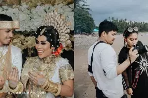Usai dikabarkan cerai, ini 8 potret mesra Evi Masamba & suami