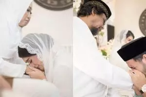 11 Momen pengajian jelang nikah Irish Bella & Ammar Zoni, penuh haru