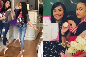 Jarang terekspos, ini 10 momen Tessa Kaunang dan putrinya