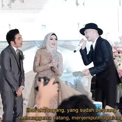 Prank di pernikahan Alfy Saga &amp; Fatma, Anji bikin heboh