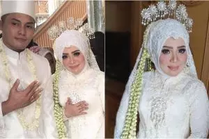 Beda gaya gaun pernikahan kedua, ketiga dan keempat Muzdalifah