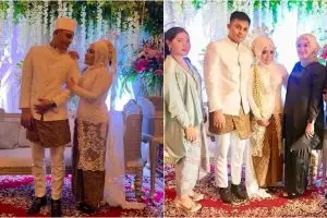 7 Potret resepsi nikah sederhana Muzdalifah, penuh kebahagiaan