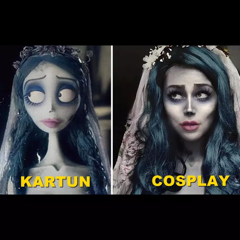 10 Cosplay karakter kartun ini bikin melongo, mirip banget