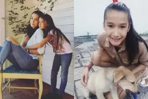 11 Pesona Nyla Koh, putri Nadya Hutagalung yang beranjak remaja