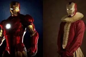 10 Kostum karakter superhero versi abad ke-16 ini bikin pangling