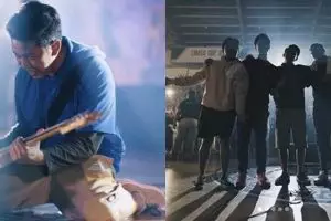 10 Potret aksi panggung perdana Yowis Ben di kenyataan