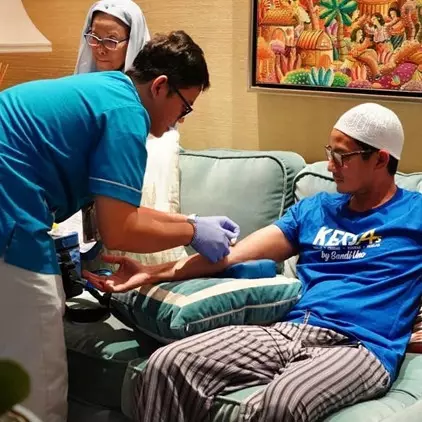 Fakta di balik Sandiaga Uno cegukan selama 13 jam