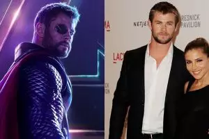 10 Potret mesra Chris Hemsworth 'Thor' & istrinya ini bikin baper