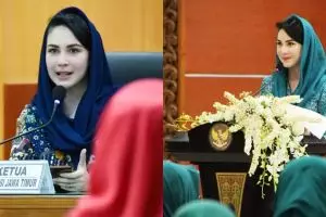 10 Potret Arumi Bachsin memimpin PKK Jatim, gayanya khas