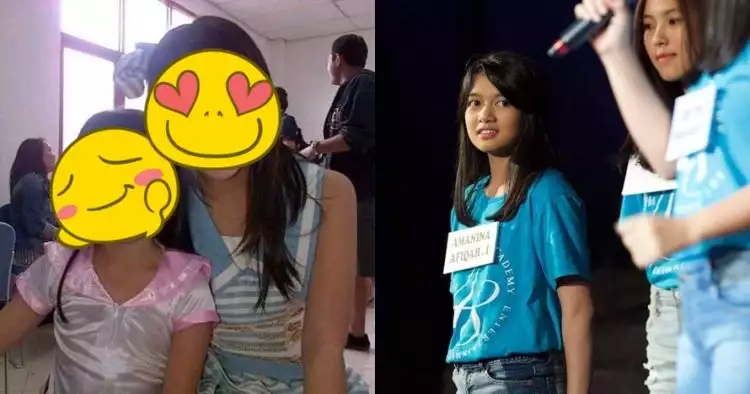 Heboh foto kenangan Afiqah cilik bareng generasi awal JKT48