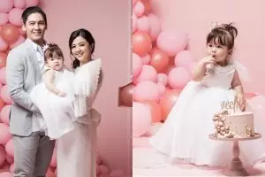 10 Momen ultah pertama putri Franda & Samuel Zylgwyn, serba pink