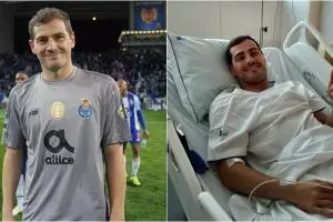 Doa klub elite dan pemain sepak bola dunia untuk Iker Casillas