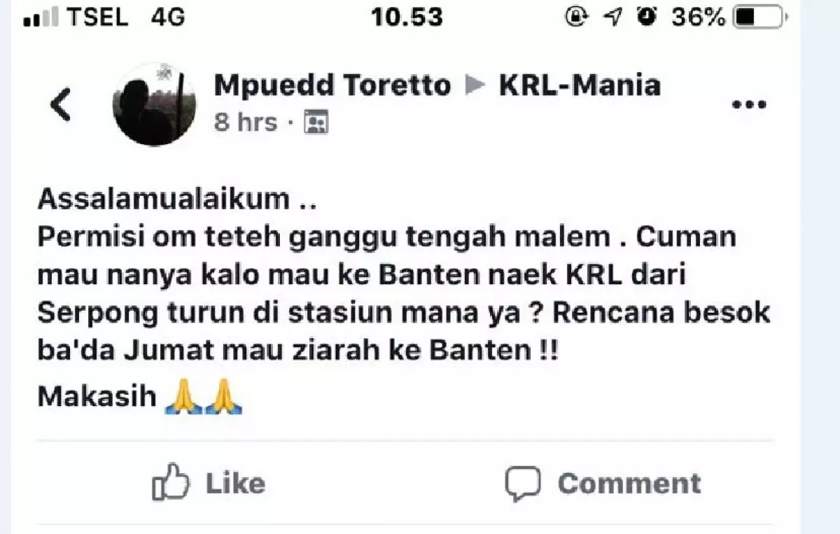 Reaksi warganet tanggapi orang tanya di Grup FB ini bikin emosi