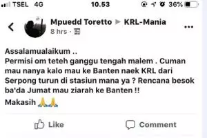 Reaksi warganet tanggapi orang tanya di Grup FB ini bikin emosi
