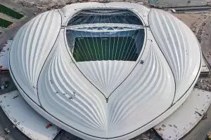 Bentuk stadion untuk Piala Dunia 2022 ini dikritik
