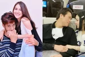 6 Suami seleb ini tak segan bawakan tas istrinya, nggak gengsi