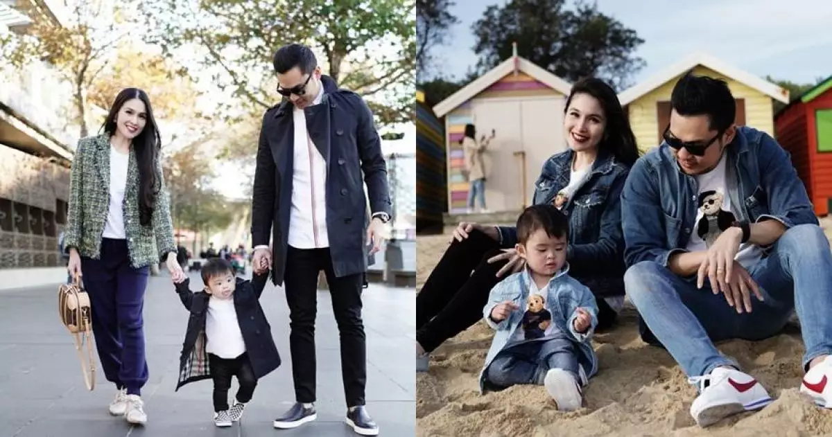 7 Potret babymoon Sandra Dewi di Melbourne, sudah hamil 6 bulan