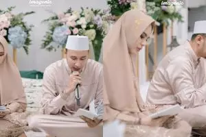 12 Momen syukuran empat bulanan Kartika Putri, penuh haru