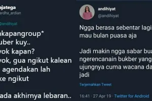 10 Cuitan lucu bukber wacana forever ini endingnya bikin ngakak