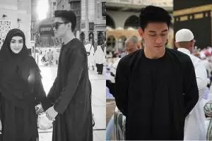 6 Momen Ifan Seventeen umrah bersama keluarga 