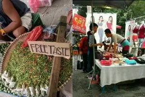 10 Potret lucu tingkah iseng pedagang ini bikin pengen ketawa