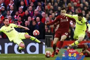 Kata bek Barcelona soal sepak pojok 'tipuan' Liverpool