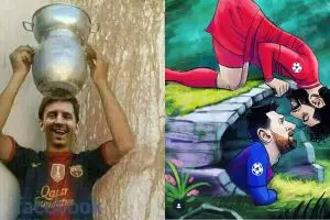 12 Meme lucu Barca gagal ke final Liga Champions, sindir Messi