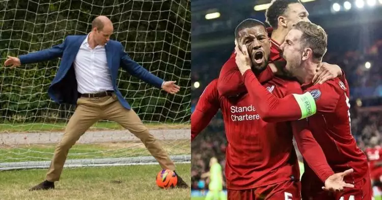 Liverpool singkirkan Barcelona, begini reaksi Pangeran William