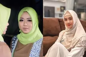 10 Inspirasi kerudung seleb selama bulan Ramadan, anggun banget