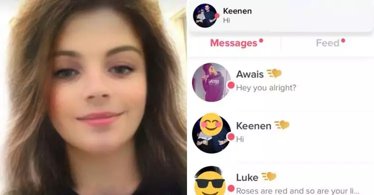 Filter Snapchat bikin akun Tinder ini idola cowok, aslinya bikin syok