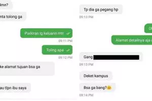 Kisah cewek order ojek online agar bisa telepon ibunya, bikin haru