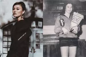 5 Foto lawas ibu Agnez Mo, mantan atlet yang curi perhatian