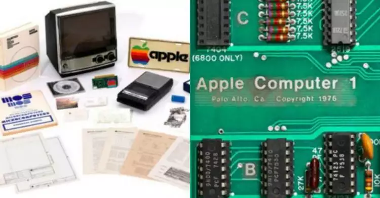 Komputer Apple pertama dilelang Rp 93 miliar, istimewanya apa?