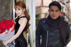 9 Pesona Apristiyah, wanita cantik yang dekat dengan Guntur Triyoga