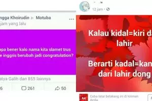 12 Pertanyaan di status Facebook ini bikin bingung mau jawab apa