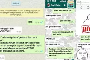 10 Chat lucu alasan orang saat ketahuan modus, kocak