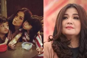 Jarang tersorot, ini 8 potret Cornelia Agatha dengan anak kembarnya