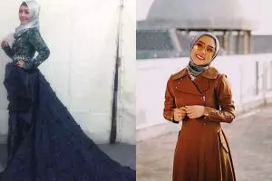 5 Potret penyanyi dangdut kenakan hijab di panggung