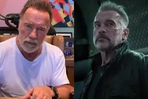 Tendang Arnold Schwarzenegger dari belakang, pria ini tersungkur