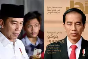 Jadi cover majalah Arab, ini isi wawancara Jokowi