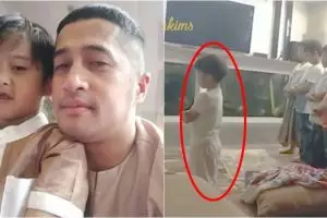 Baru usia 4 tahun, putra Irfan Hakim bisa imami salat tarawih