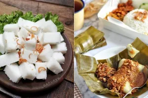 10 Cara membuat ketupat dan lontong disertai resep, praktis