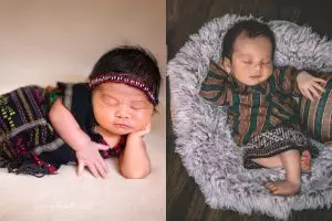 5 Anak seleb pemotretan newborn dengan baju adat, ada Sedah Mirah