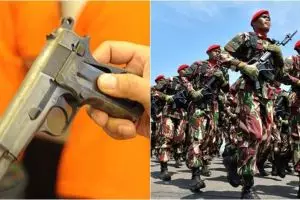 Selundupkan senjata, polisi tangkap Mayjen (Purn) S dan Praka BP