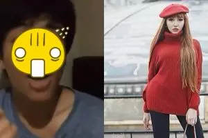 Cowok ini tiru gaya khas Lucinta Luna, suaranya bikin geger warganet